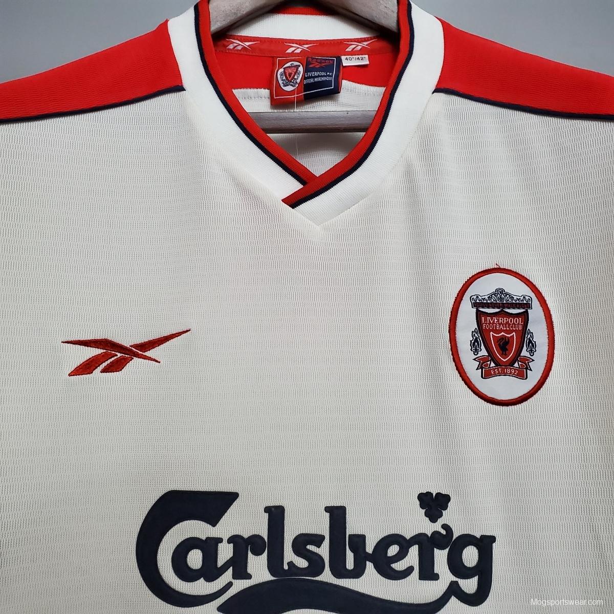 Retro Liverpool 98/99 away Soccer Jersey