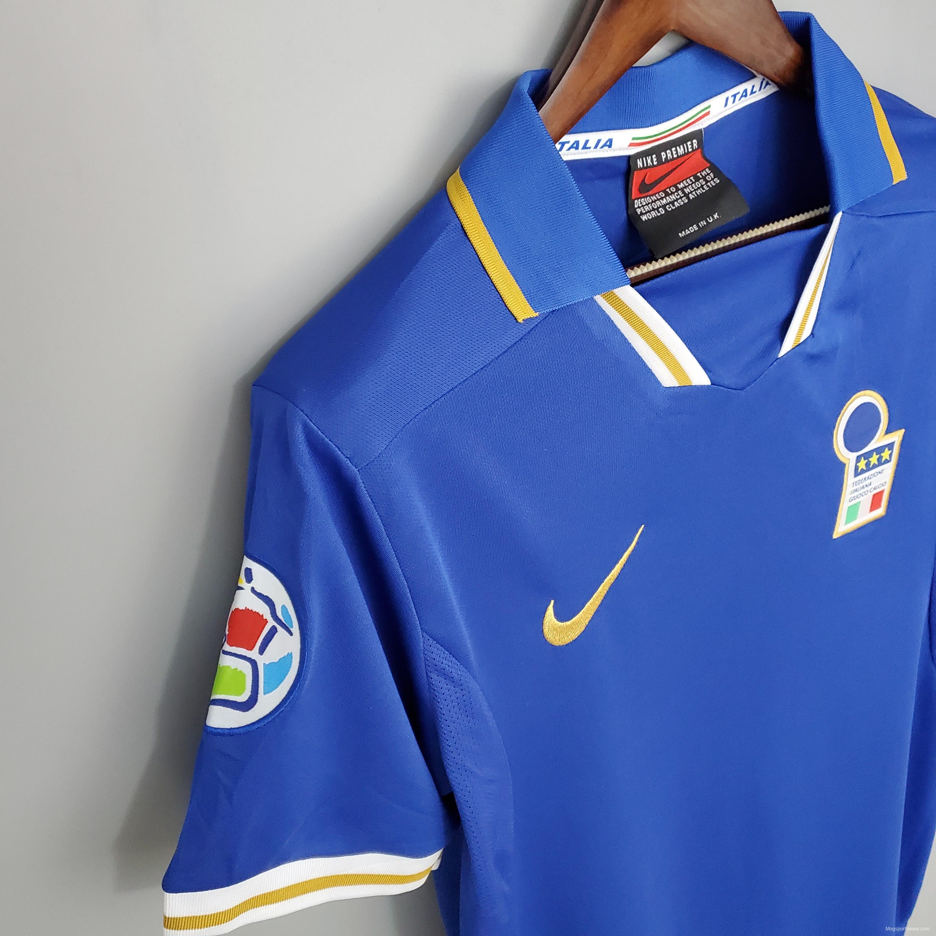 Retro Italy 1996 home Soccer Jersey