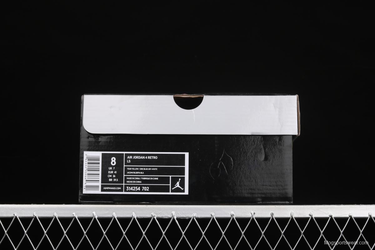 Air Jordan 4 Lightning Yellow Battery 314254-702