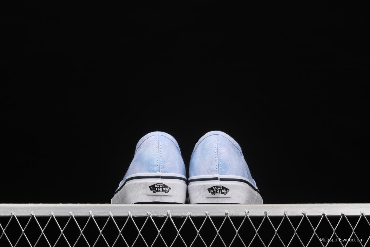 Vans Authentic Lx Vance Milk Blue White Blue low-top Vulcanized Board shoes VN0003B9IWC