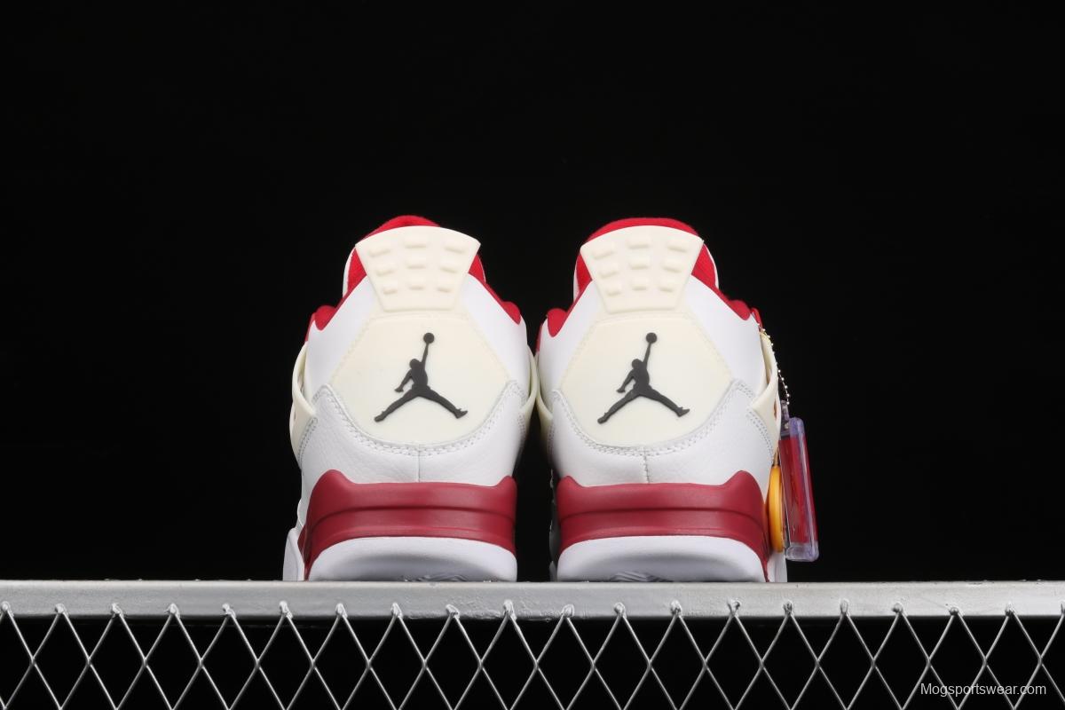 Air Jordan 4 Motorsport racing car white red 308497-106