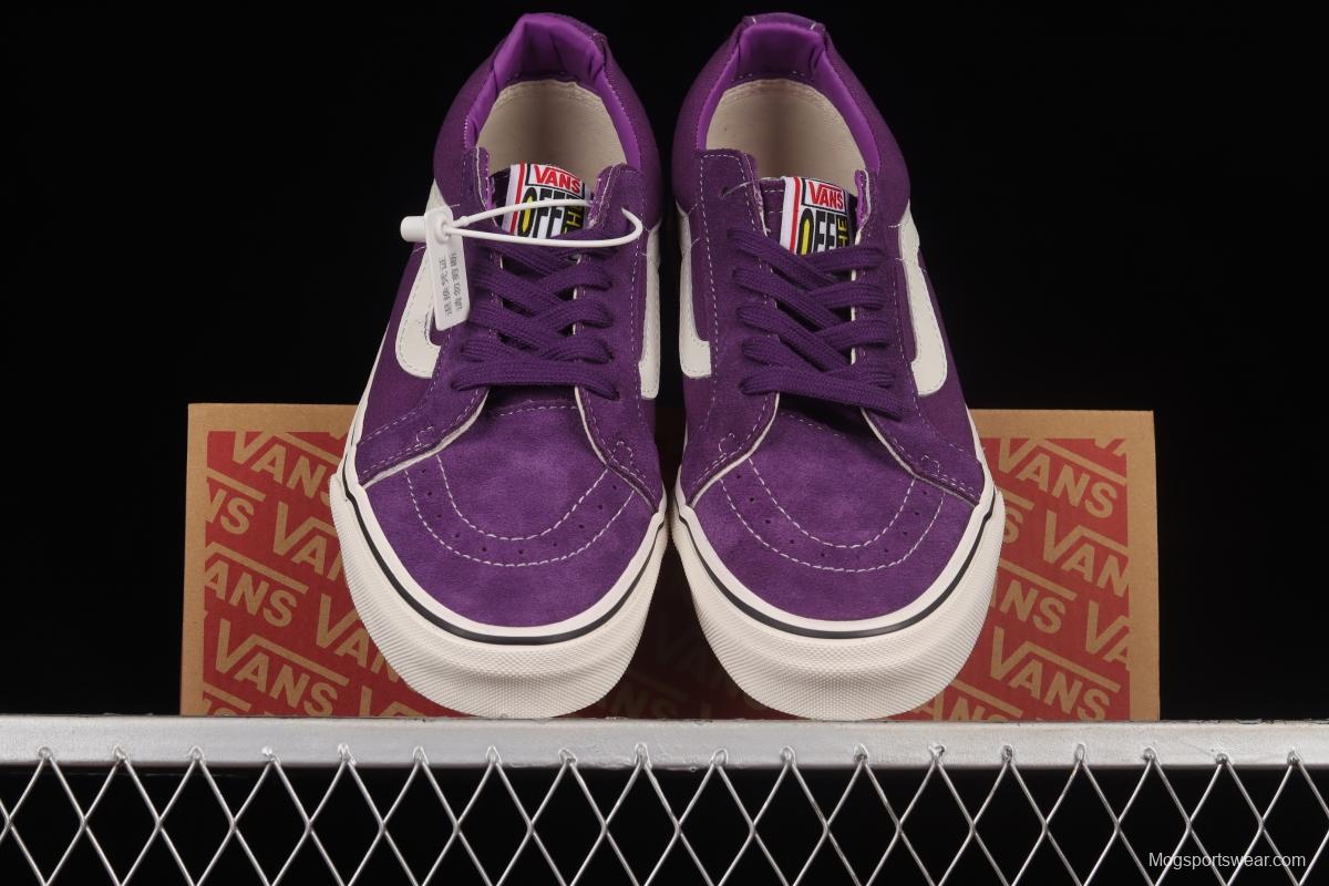 Vans Sk8-Low Reissue S Imperial Purple Low Casual Sneakers VN0A4UWIAOS