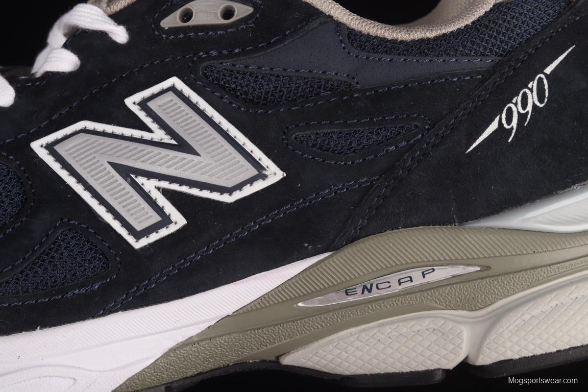 New Balance NB990 series of high-end American retro leisure running shoes M990NB3