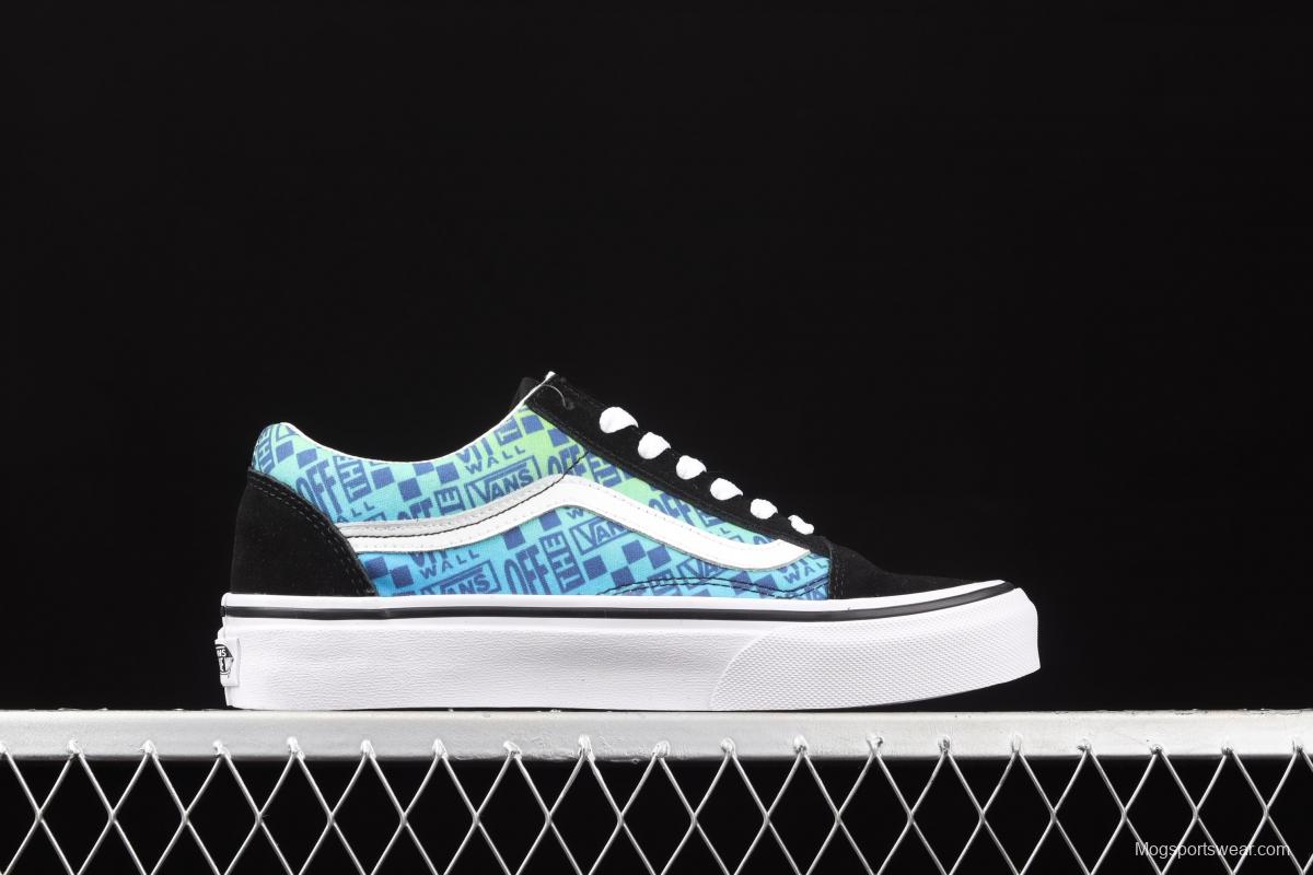 Vans Old Skool gradient color matching series low-top casual board shoes VN0A4U3B2PA