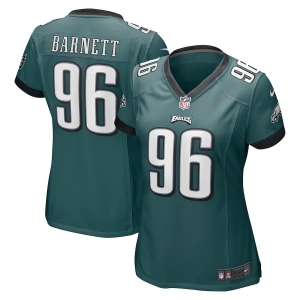 Women's Derek Barnett Midnight Green Player Limited Team Jersey