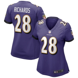 Women's Jordan Richards Purple Player Limited Team Jersey