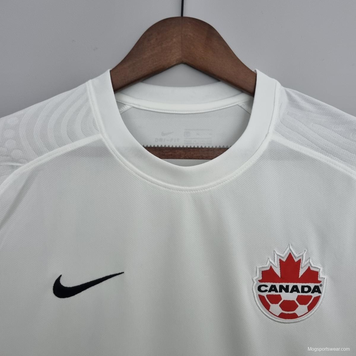 2022 Canada AWAY Soccer Jersey