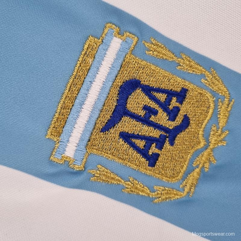 Retro Argentina 1993 Home Soccer Jersey