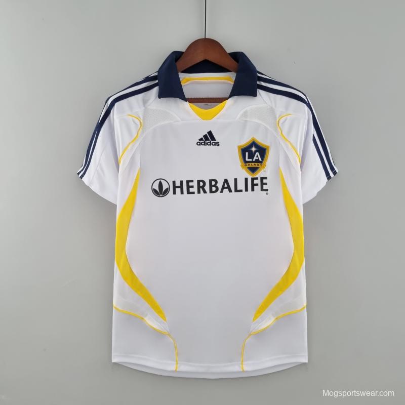 Retro LA Galaxy 2007 HOME  Soccer Jersey