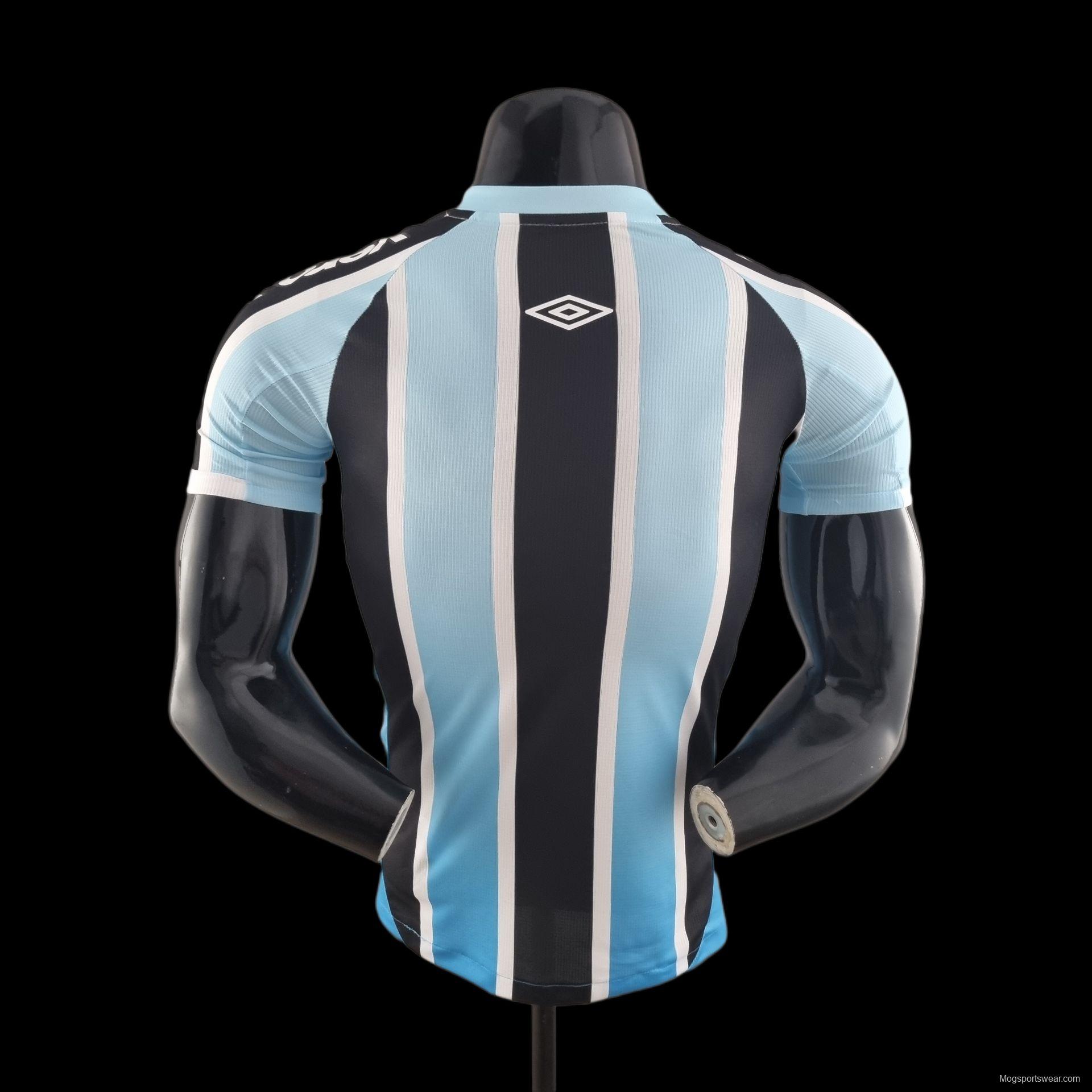 Player Version 22/23 Gremio Home Soccer Jersey