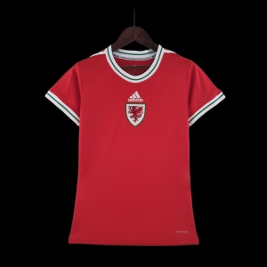 2022 Women Wales Red Soccer Jersey