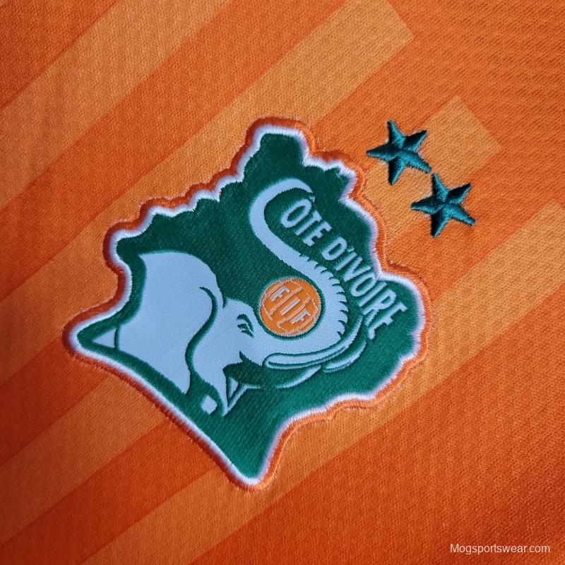 22/23 Ivory Coast Home Soccer Jersey