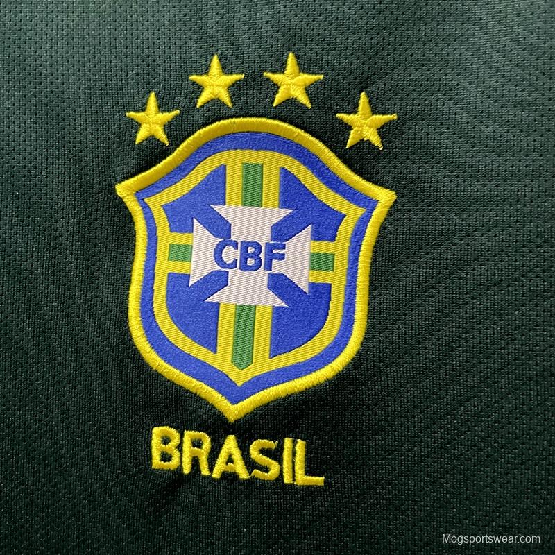 Retro 1998 Brazilian Goalkeeper  Jersey