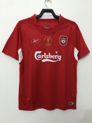 Retro 04/05 Liverpool Home Soccer Jersey