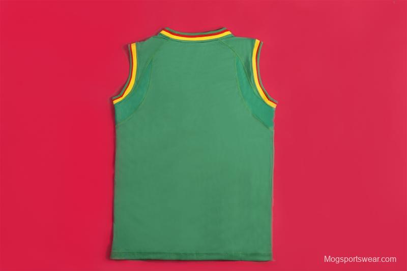 Retro 2002 Cameroon Home Soccer Jersey