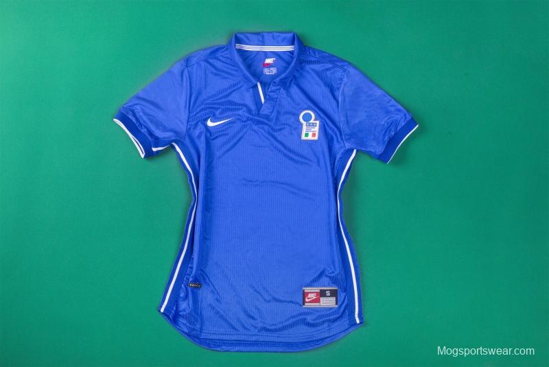 Retro 1998 Italy Home Soccer Jersey