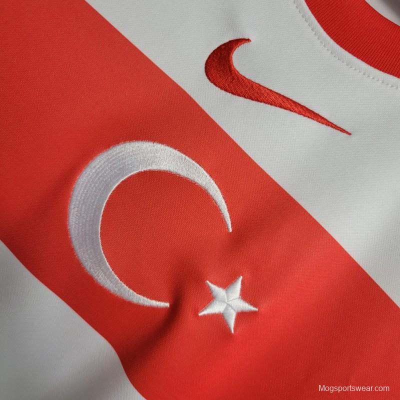 2023 Turkey Away White Jersey