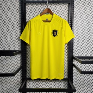 2023 Scotland 150th Yellow Goalkeeper Jersey