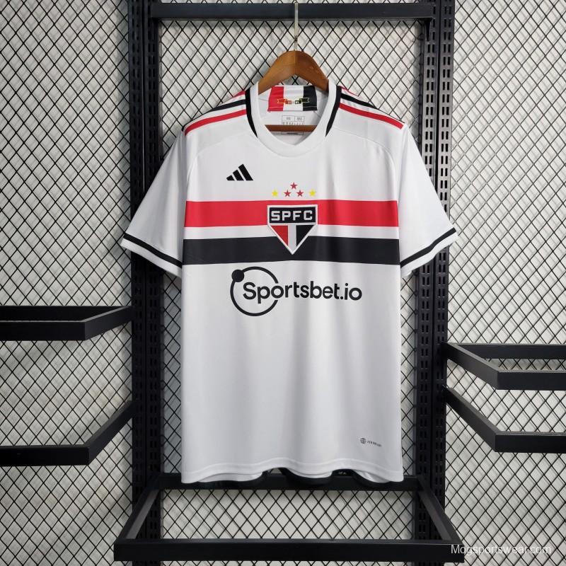 23-24 Sao Paulo Home Jersey