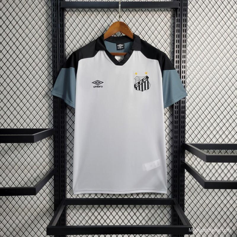 23-24 Santos Training White Jersey