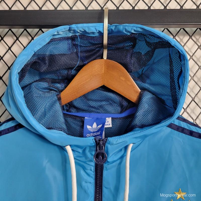 2023 Argentina Navy Blue Windbreaker