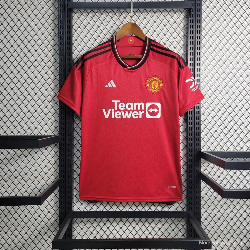 23-24 Manchester United Home Jersey