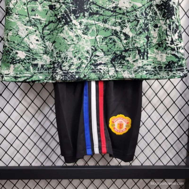 24/25 Kids Manchester United F.C X Stone Roses Icon Jersey