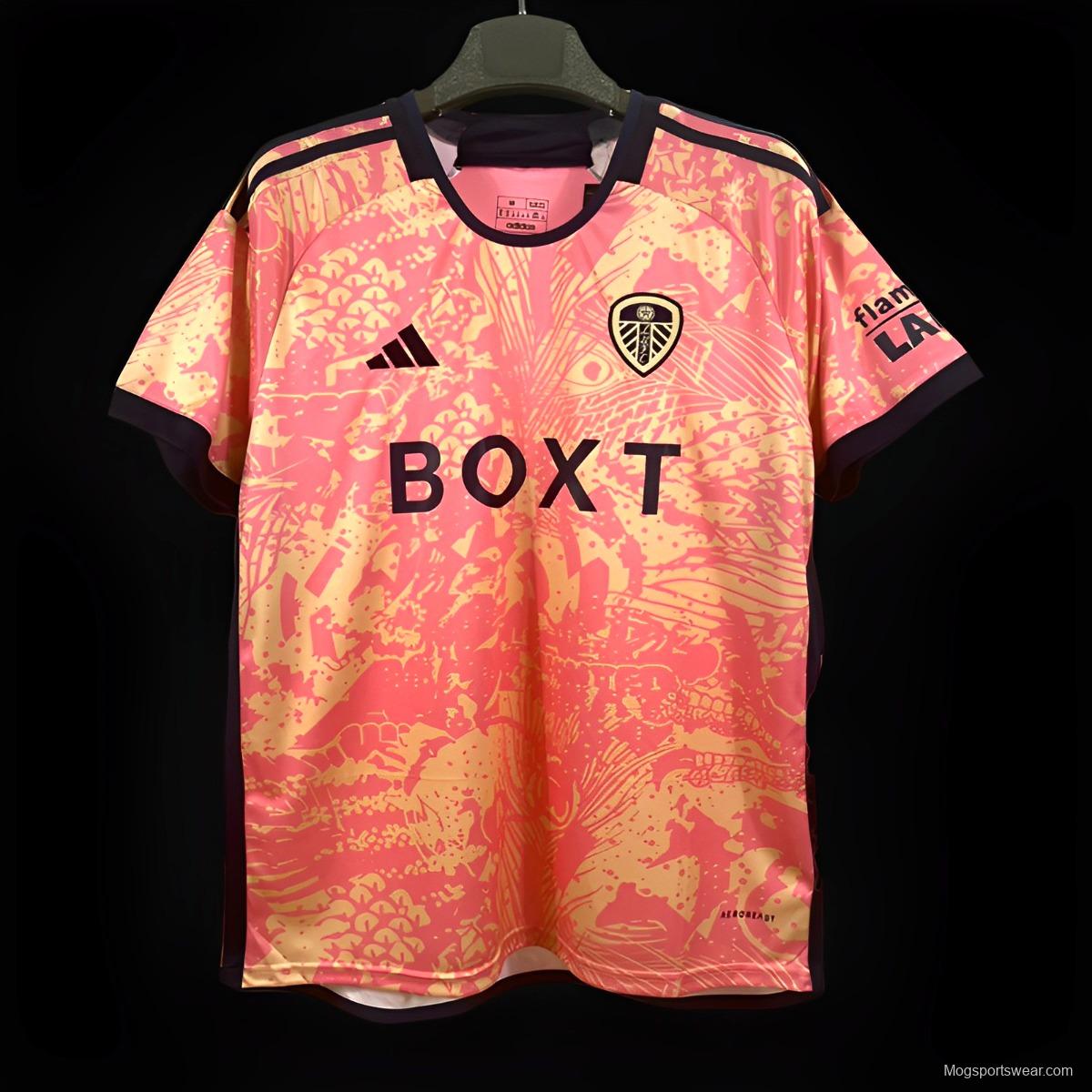 23/24 Leeds United Third Pink Jersey