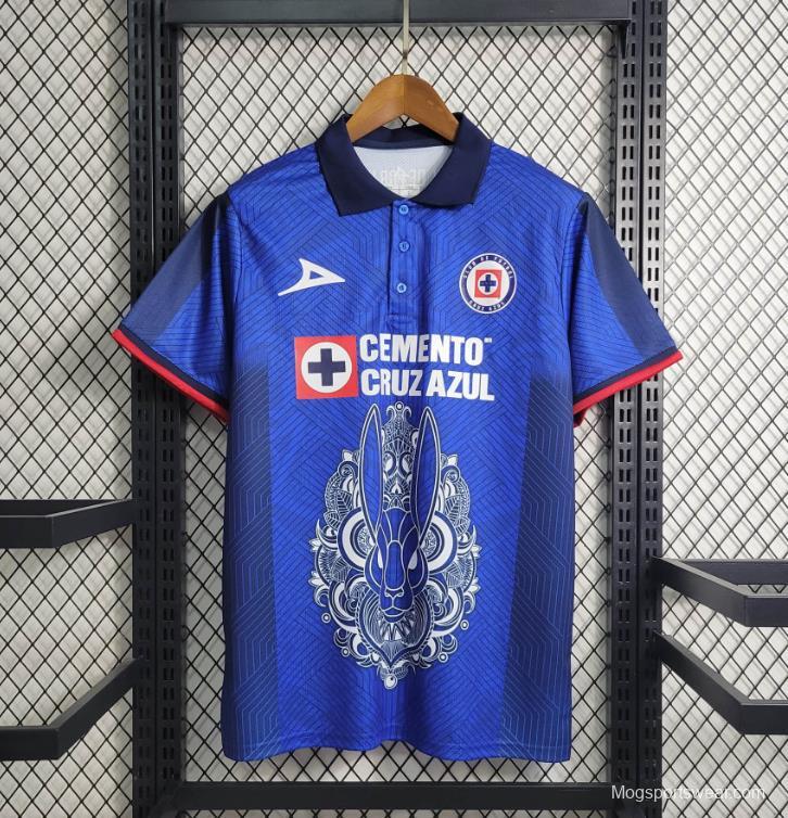 23/24 Cruz Azul Blue Day of the Dead Special Jersey