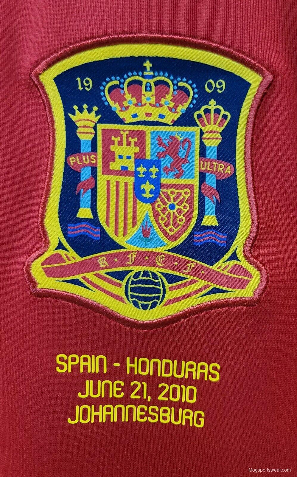 Retro 2010 Spain Home Jersey