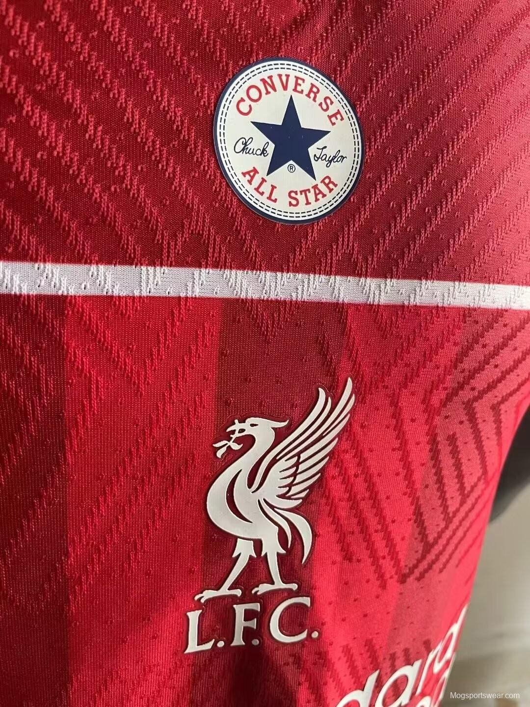 Player Version Liverpool x Converse Home Special Jersey