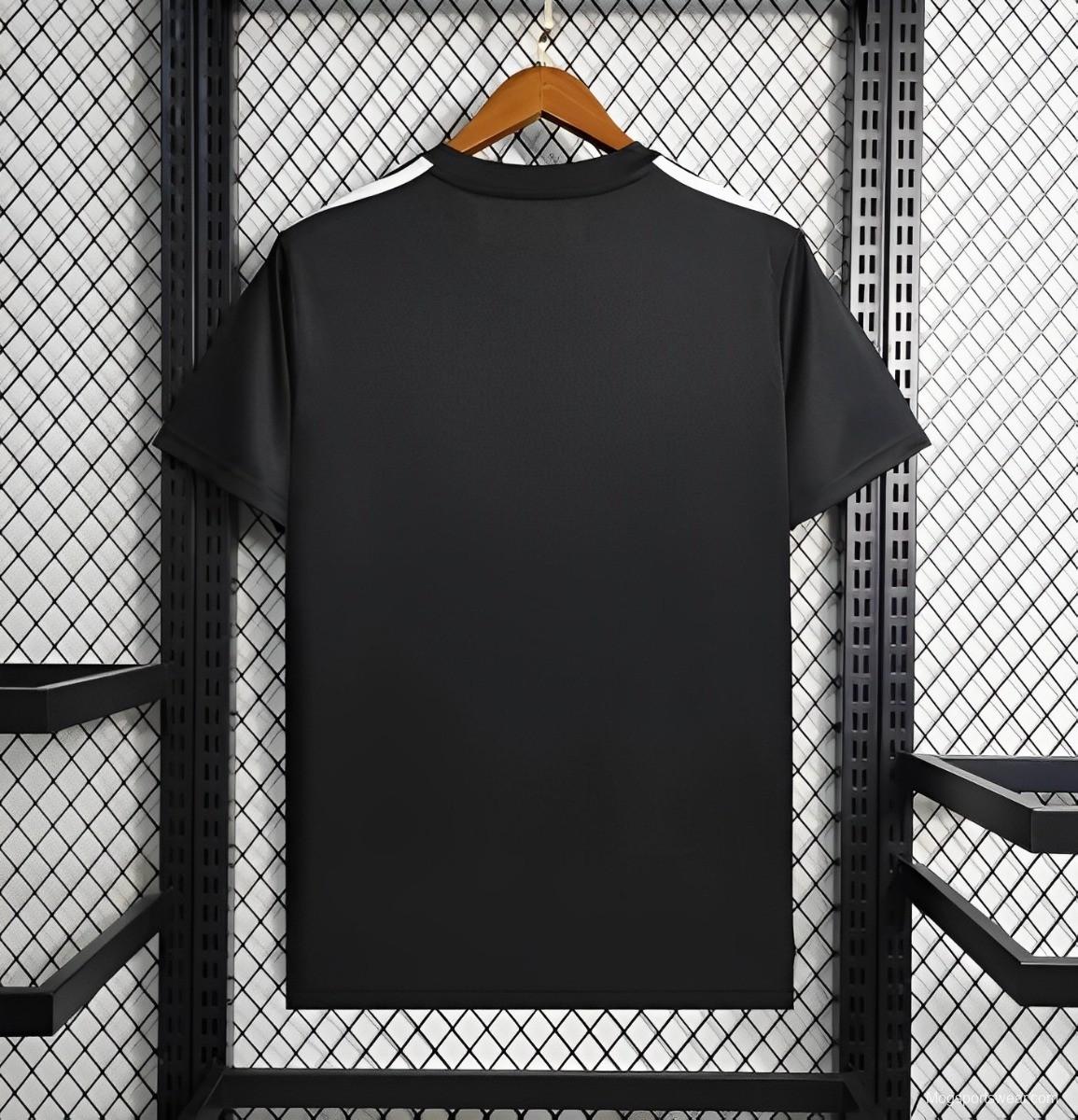 24/25 Manchester United x Balmain  Black Training Jersey