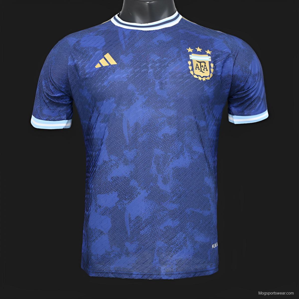 Player Version 2024 Argentina Navy Special Jersey